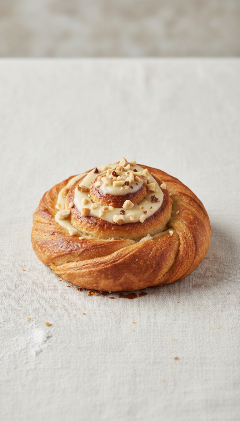 Signature Bilka Pastry with Lemon Zest