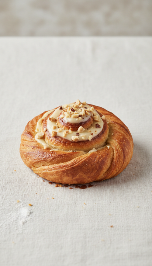 Signature Bilka Pastry with Lemon Zest